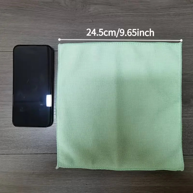 40/20/15/10/5pcs multi-purpose ultra-fine fiber cleaning towels, reusable cleaning cloth - absorbent, durable, fast drying
