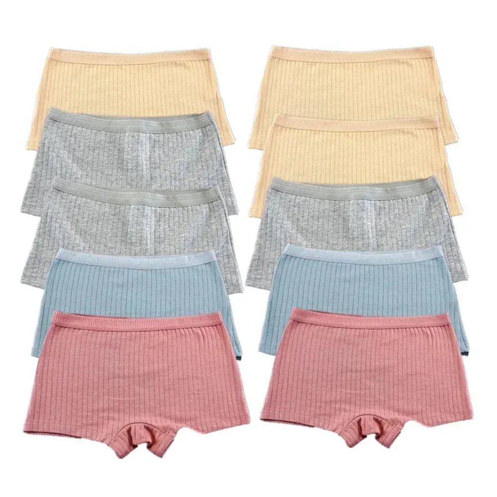 10PCS Fast Shipping M-XL 95% Cotton Boxer Shorts Women Sports Panties Yoga Panty for Female Underpants