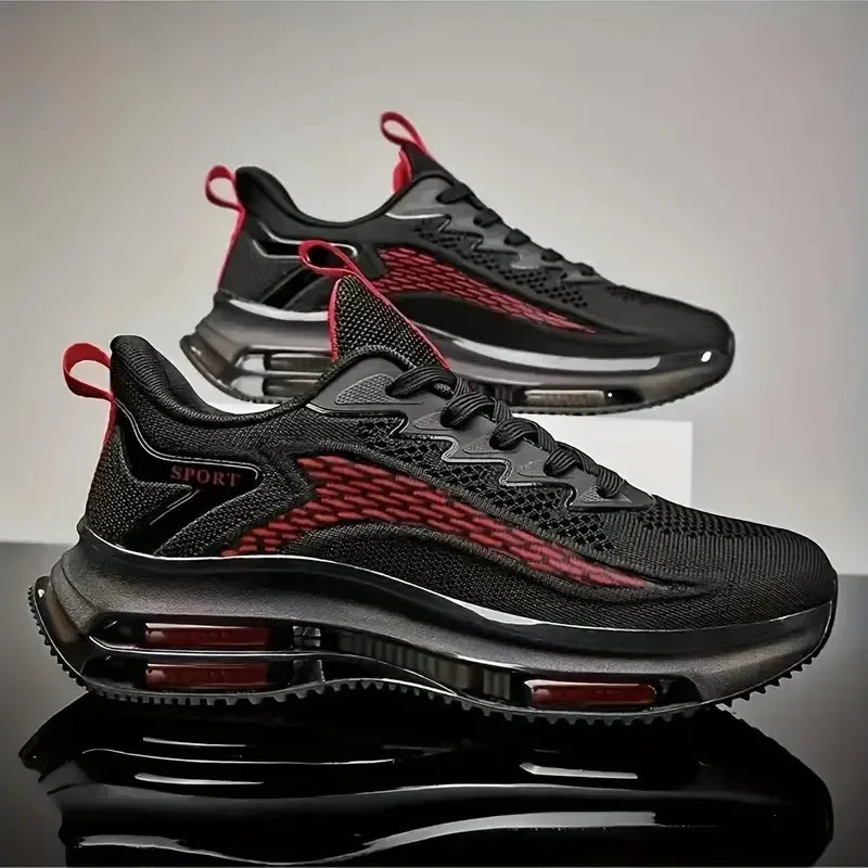 Men High Quality Sneakers Male Trend Red Platform Basketball Shoes Men Casual Sport Walking Sneakers Men's Trainer 2025