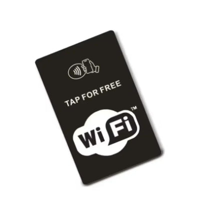 13.56MHz Programmable Acrylicl with Self-adhesive Backing NFC Table Sticker Diameter 10CM Google Reviews NFC Sticker NFC 215