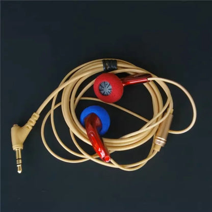 YINCROW X6 3.5mm In-ear Earphones Flat Head Earbuds Professional Fever HIFI Earphone PK PK1 MX985