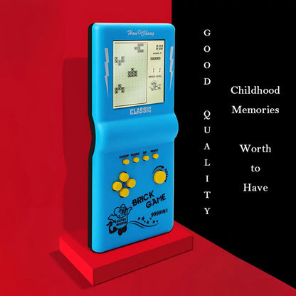 Rechargeable Portable Pocket Game Console Type-C Charge Retro Handheld Game Player with Switch for Tetris Machine Puzzle Toys