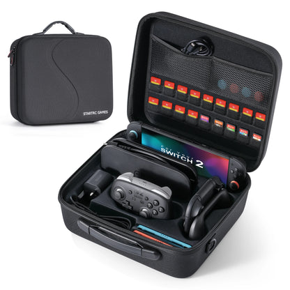 Carrying Case for Nintendo Switch 2 All in One Portable Hard Travel Storage Bag for Switch 2 Console Pro Controller Accessories