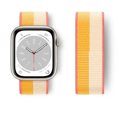 Nylon loop For Apple Watch Band Ultra-2 49mm 44mm 40mm 45mm 41mm Sport pride Bracelet iwatch Strap Series 9 8 se 7 6 5 4 3