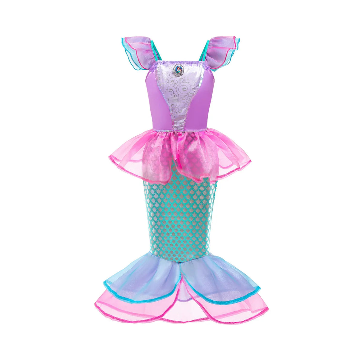 Elsa Anna Kid Princess Girls Dress Rapunzal  Kids Cosplay Halloween Vestidos Children Costume Birthday Party Dress