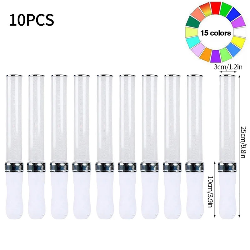 Kpop Lightsticks Glowing Penlight Concert Props Glow in The Dark Light Rods Light Sticks Party Supplies Concert Accessories
