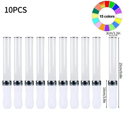 Kpop Lightsticks Glowing Penlight Concert Props Glow in The Dark Light Rods Light Sticks Party Supplies Concert Accessories