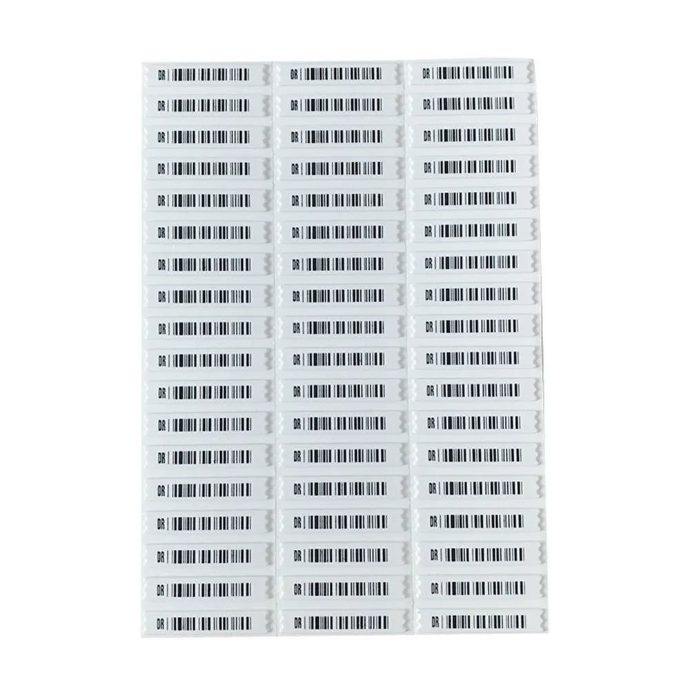 10000 Pieces 58KHZ High Quality Anti-Theft AM Soft Lable DR Barcode Label for Retail