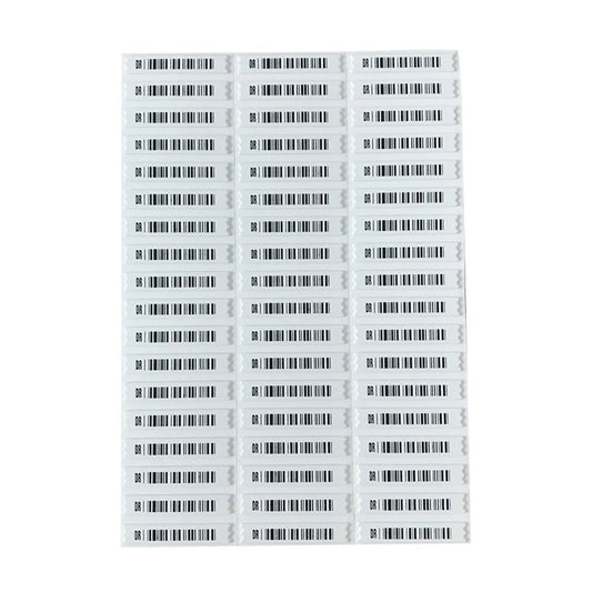 10000 Pieces 58khz Anti-Theft AM Soft Lable DR Barcode Label for