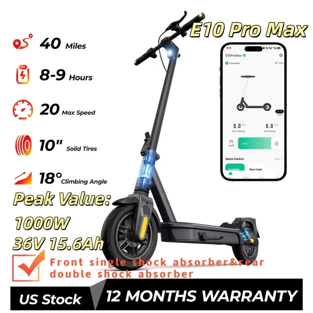 Foldable Adult Electric Scooter 8.5 Inch 500W 36V Long Range E Scooters Portable Commuter E Scooter For Adult Daily Travel