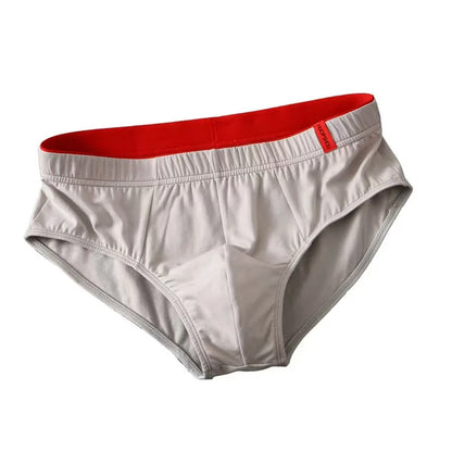 Men's ice briefs briefs Men's sensible pouch sports wicking sweat breathable mid-waist shorts