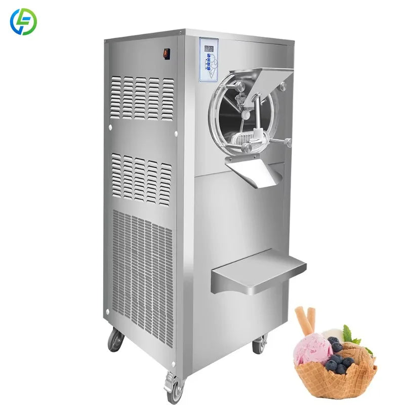 Customized Gelato Machine 38-40L/H Hard Ice Creme Making Machine Automatic Commercial Ice Cream Maker Machine for Business Price