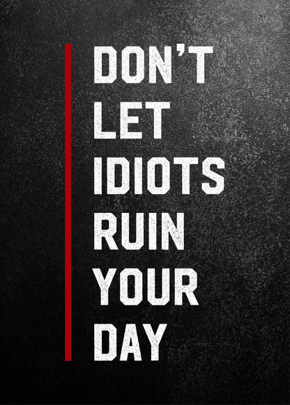 Inspirational Quotes Canvas Art  Black  White Motivational Posters for Office and Home Wall Decor