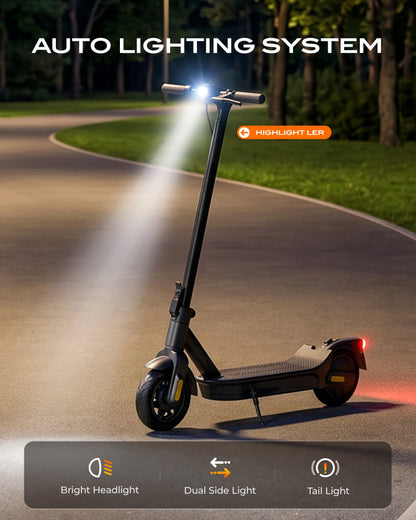 Foldable Adult Electric Scooter 8.5 Inch 500W 36V Long Range E Scooters Portable Commuter E Scooter For Adult Daily Travel
