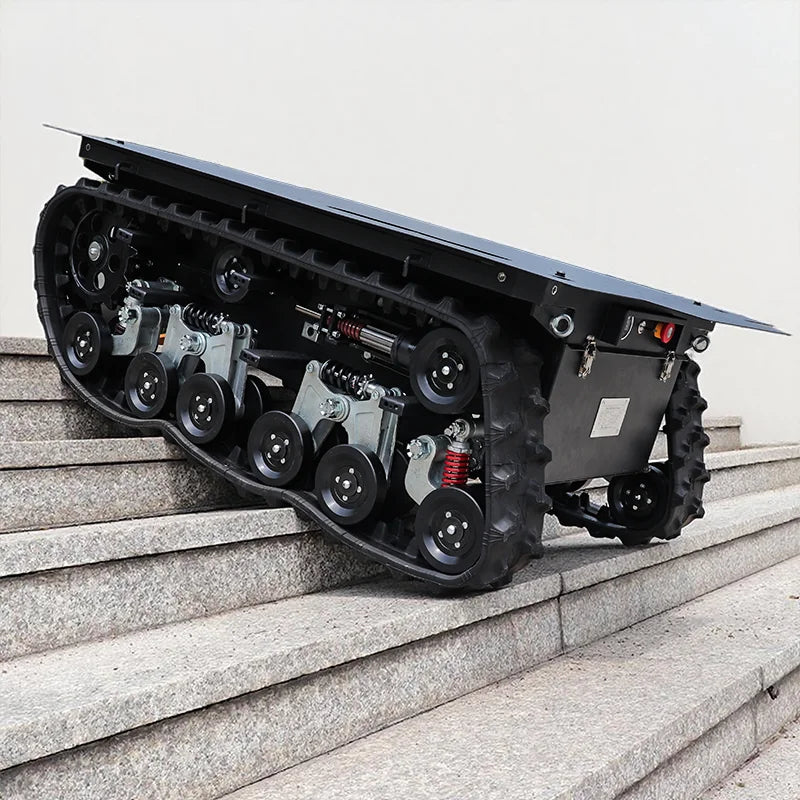 Heavy Load Capacity Industry Delivery Robot Platform with Superior Shock Absorption System, Durable Chassis