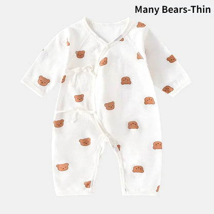 Bear Newborn Baby Clothes New Born Baby Jumpsuit for Boys Girls Cotton Toddler Rompers with Hat Bebe Outfits One-Piece Pajamas