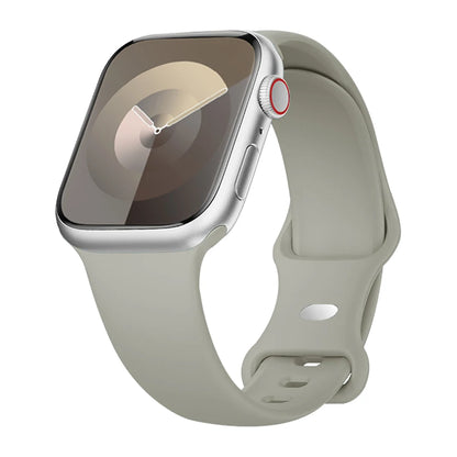 Silicone Strap For Apple Watch Bands 40mm 44mm 46mm 45mm 41mm 49mm 42 Correa Bracelet iWatch series ultra3 2 7 8 9 se 10 11 band