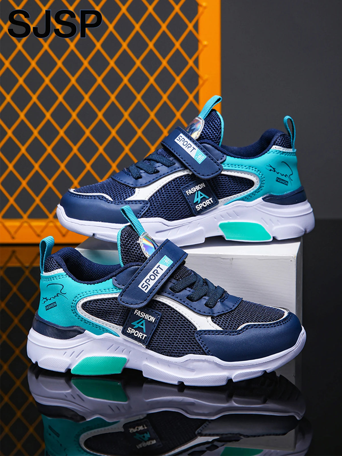 Boys’ Sneakers | Hook-and-Loop Strap & EVA Sole | Everyday Play