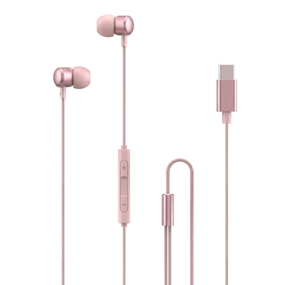 Noise Reduction Wired Headphones Type C Wired Earphones With HD Mic Earbuds For Xiaomi Realme Samsung Galaxy S25 S24 S23 S22 S21