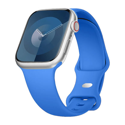 Silicone Watch Strap for Apple Watch, Replacement Bracelet Correa, 40/41/42/44/45/46/49mm, Compatible iWatch Series SE 7 8 9 10 11 Ultra 2 Ultra 3