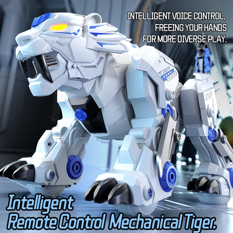 JJRC R38 RC Robot Children's Educational Toy Smart Programming Remote-Controlled Mechanical Tiger Sensory Bionic Dancing Robot