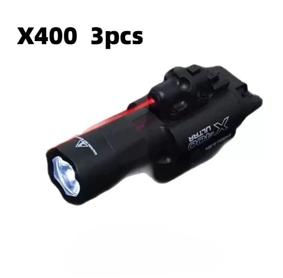 X400U Nylon Infrared Flashlight 200LM Scout Light New Color for 21mm Rail Airsoft Toy Gun