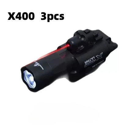 X400U Nylon Infrared Flashlight 200LM Scout Light New Color for 21mm Rail Airsoft Toy Gun