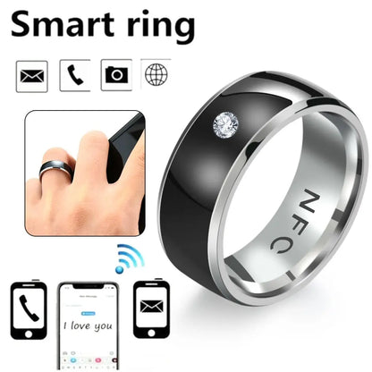 1PC NFC Smart Finger Ring Intelligent Wear Connect Android Phone Equipment Rings Fashion Jewelry Size 6/7/8/9/10/11/12