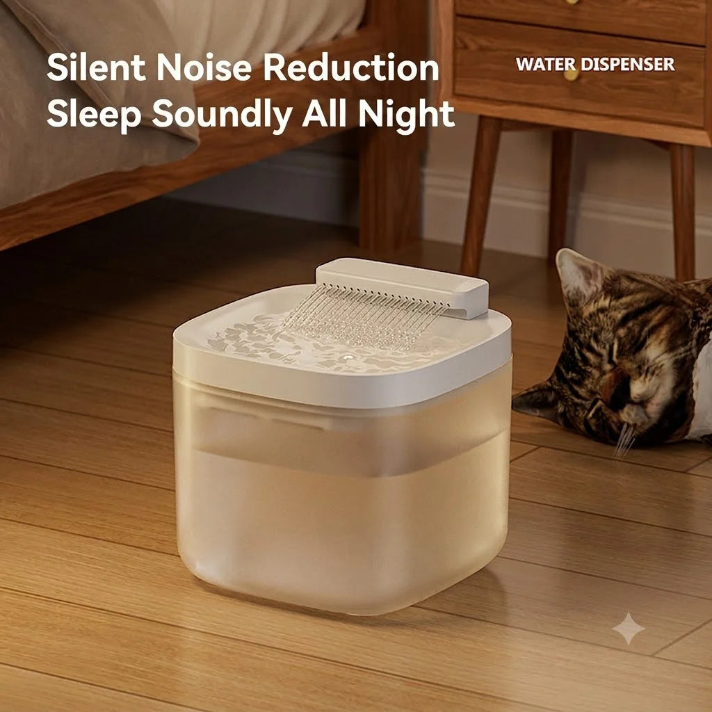 Automatic Pet Water Fountain 3L Large Capacity Automatic Cat Water Dispenser Circulating for Pet to Drink Water