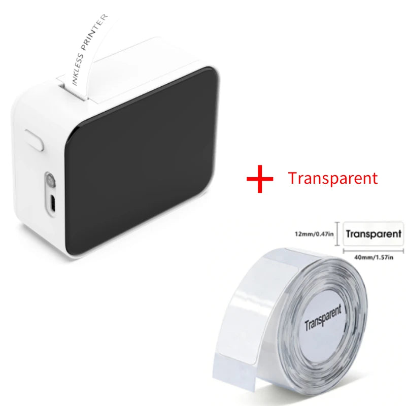 MarkLife P15 Mini Portable Thermal Printer Wireless Bluetooth-compatible Label Tag for Home Office Labeling Sticker Machine