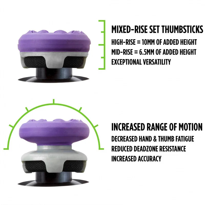 Galaxy Joystick High Rise Performance Freeks for PS4 PS5 8BitDo Ultimate Controller Stick