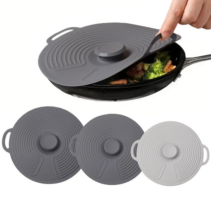 Silicone Bowl LIDS, Microwave Splash LIDS, reusable heat-resistant LIDS, suitable for POTS, frying pans, safe for refrigerators