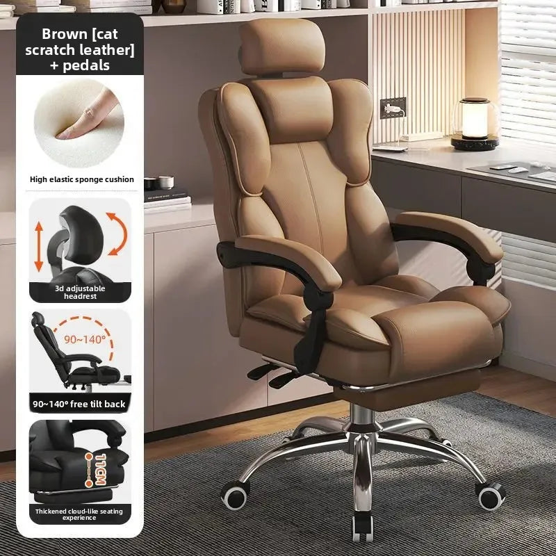 AOLIVIYA Gaming Chair Gamer Computer Chair Office Desk Chair Reclining Ergonomic Boss Simple Comfy E Sports Seat