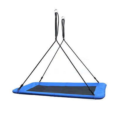 Outdoor Furnitures Garden Patio Balcony Camping Tourist Rectangular Canvas Swing Courtyard Leisure Comfy Large Hammock Swing