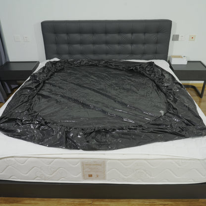 1pcs PVC Waterproof Mattress Protection Sheet, Soft and Skin-Friendly, Deep Pockets Adjustable, Suitable for Hotels and Bedrooms