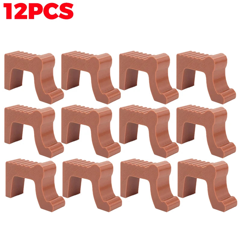 3/12PCS Garden Plant Flower Pot Foot Stands Flowerpot Foot Pad Plant Potted Holder Indoor Outdoor Garden Plant Pot Base Tray