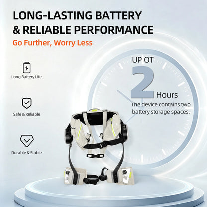 Lightweight Outdoor Powered Exoskeleton Robot Walking Hiking Climbing Load Bearing Assistance For Outdoor Enthusiasts