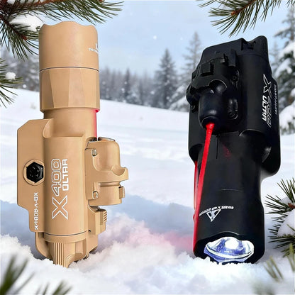 X400U Nylon Infrared Flashlight 200LM Scout Light New Color for 21mm Rail Airsoft Toy Gun
