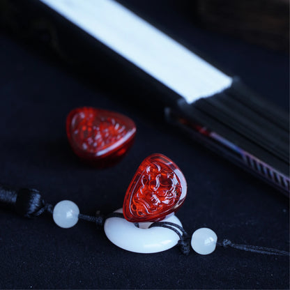 TANGZU WanerSG II Red Lion Single Dynamic Driver In-Ear Monitors with Ergonnmic & Safe Earmold Design