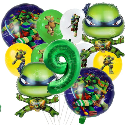 Cartoon Turtles Birthday Party Decorations Tableware Tablecloth Cup Plate Bag Napkins Balloon Baby Shower Turtles Party Favors