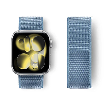 Nylon Loop for Apple Watch Band S11 46mm 40mm 44mm 45mm 42mm 41mm 49mm Smart Belt Bracelet for IWatch 11/10/9/8/7/6/SE/5/4 Strap