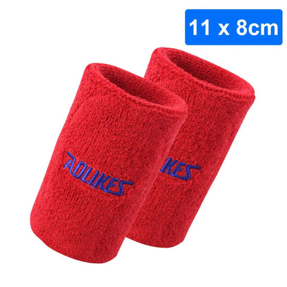 AOLIKES 1 Pair Sweatbands Sports Wristband for Men & Women - Moisture Wicking Athletic Sweatband for Tennis, Basketball, Running