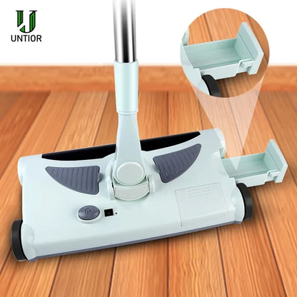 Newest Electric Floor Sweeper Cleaner Rechargeable Wireless Hand Push Vacuum Cleaner Household Mop Broom Machine