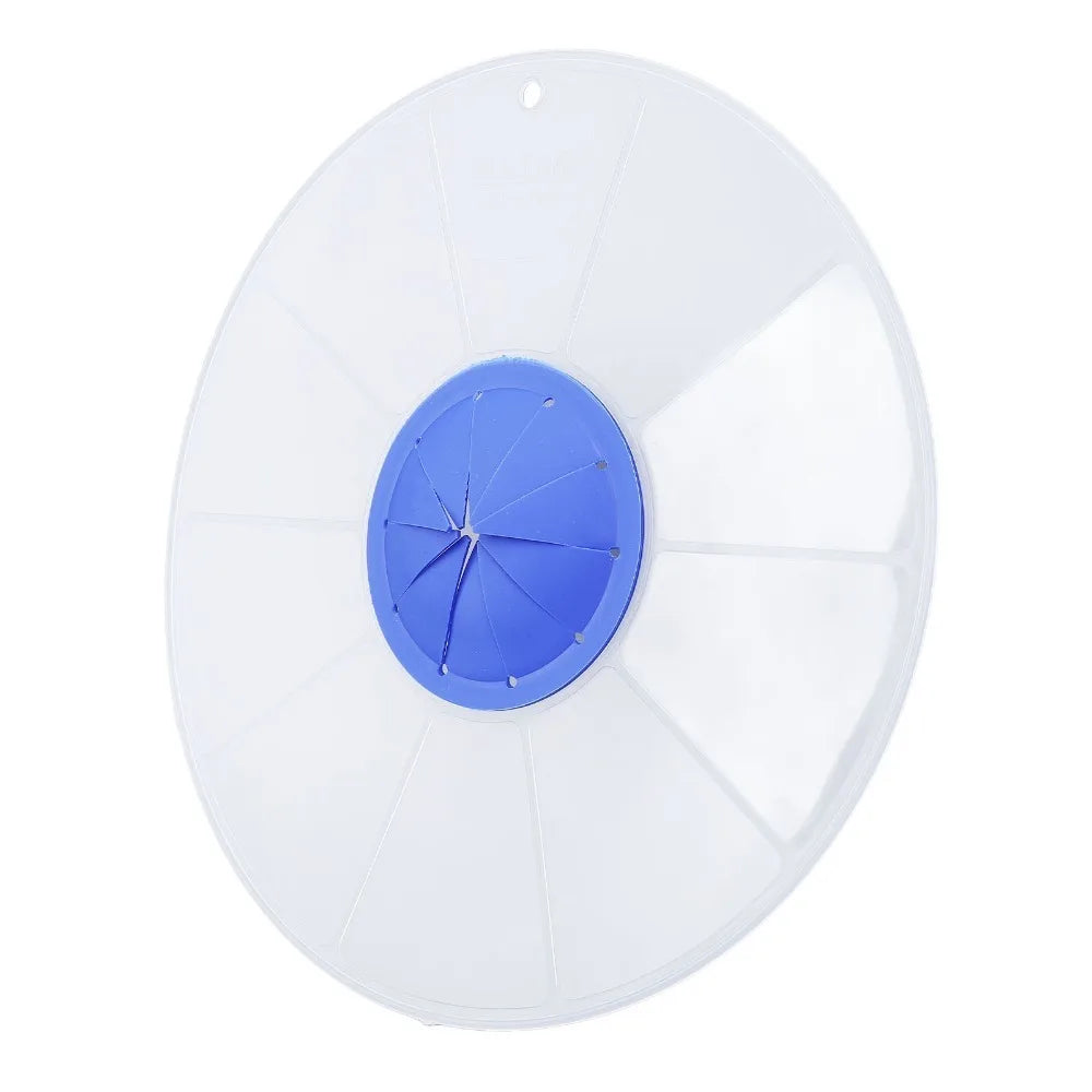 Durable PP Silicone Mixer Splatter Guard Round Transparent Anti Splash Cover Multifunctional Splash Cooking Guard Baking