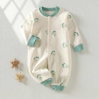 Autumn Baby Clothes Newbron Spring 100 Cotton Underwear Newborn Onesie
