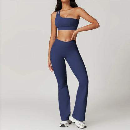 Skinny Sports Sets Women's Tracksuit Scrunch Butt Fitness Suits Push-Up Sexy Workout Sportswear Tights Short Activewear Woman