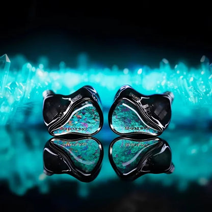SHANLING Regal Headphones High-End HIFI In-Ear Earphones Eight-Driver Triple Hybrid Driver IEM Hi-Res Audio Wired Music Headset