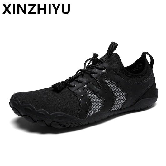 Men Women Water Shoes Upstream Wading Swimming Barefoot Five Fingers Aqua Shoe Beach Seaside Trekking Summer Unisex Sneakers New