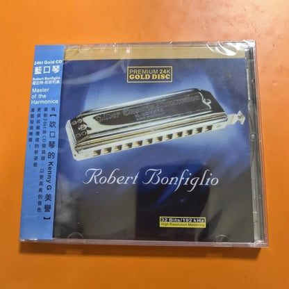 Harmonica‑Instrumental Audio CD Smooth‑toned Wind Melody Recordings High‑Resolution Mastered Relaxing Melodic Studio Music Album