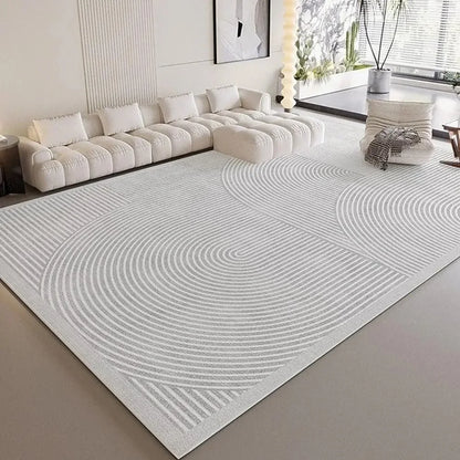 VIKAMA Modern Minimalist Area Carpet Easy To Care Non-Slip Living Room Floor Mat Bedroom Cloakroom Carpet Home Decoration